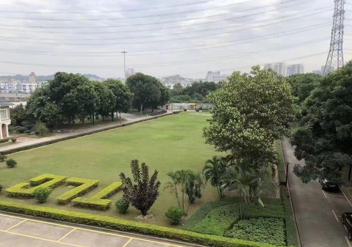 观澜高速口附近大型园区楼上5000平精装修厂房出租可分租