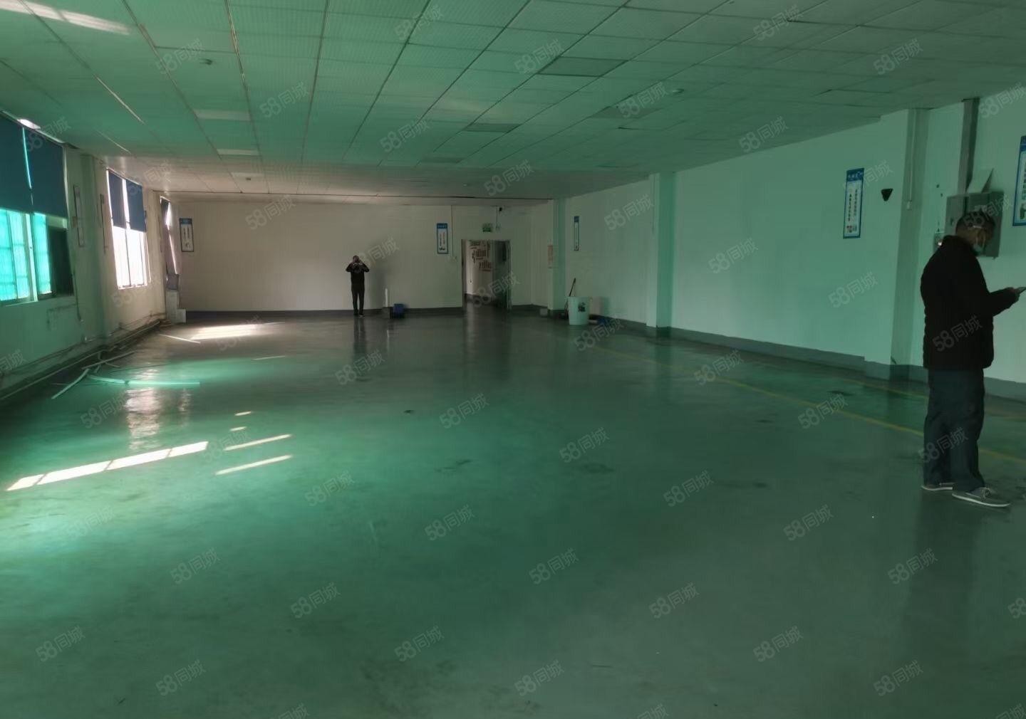 松岗沃尔玛附近 楼上新出750平方，带精装修厂房 水电齐全