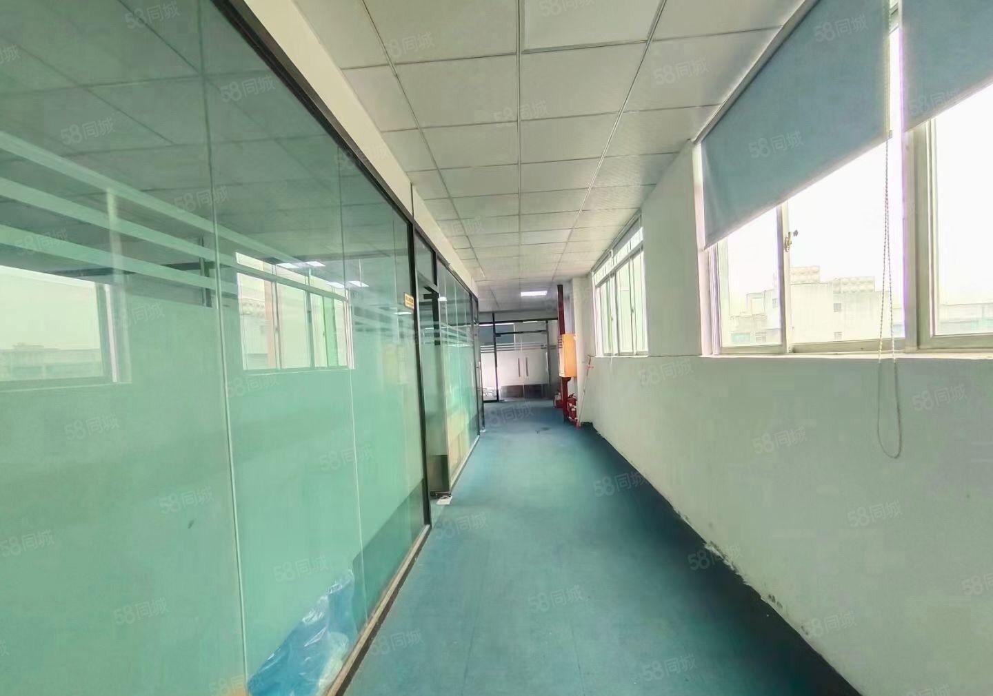 福永桥头新出标准厂房楼上1100平方精装修形象好