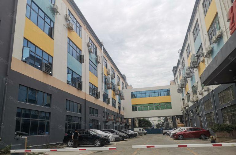 沙井后亭地铁口二楼500平带装修厂房出租仓库分租办公研发组装