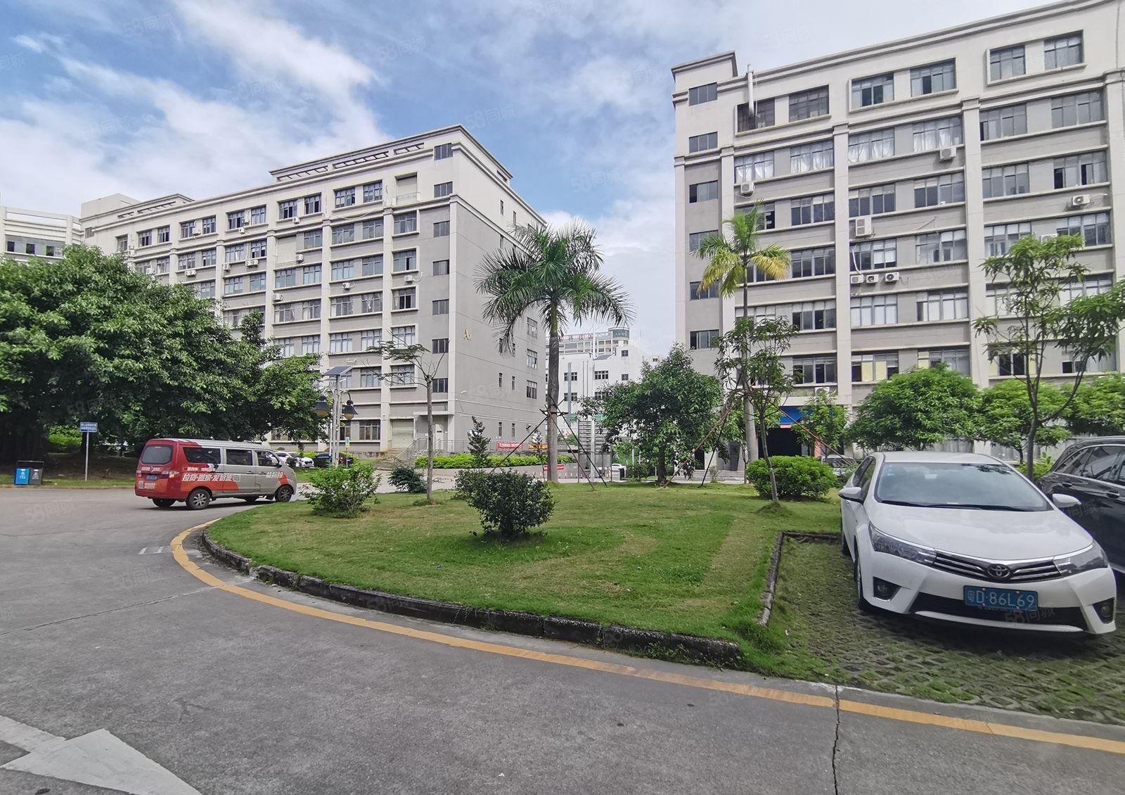 沙井后亭地铁口旁300平到4000平厂房出租园区形象好空地大