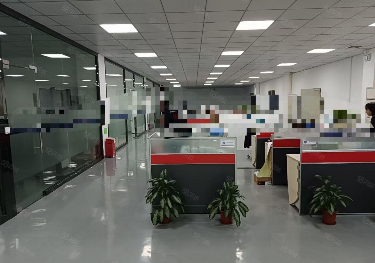 福永塘尾沿江高速出口原房东950平米精装修厂房出租招租分租