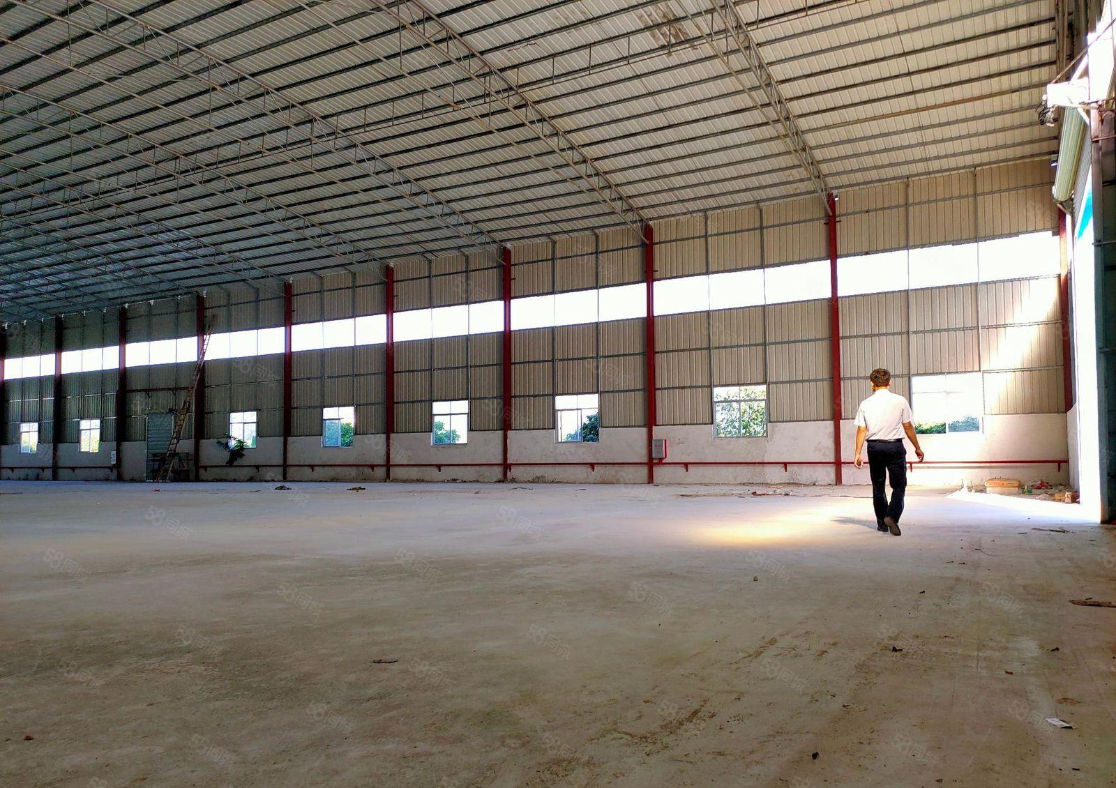 石岩松白路5000平7米高钢构仓库厂房出租带卸货平台可分租