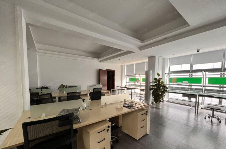 固戍地铁口1890平办公室精装送家具家电单独楼层电梯入户