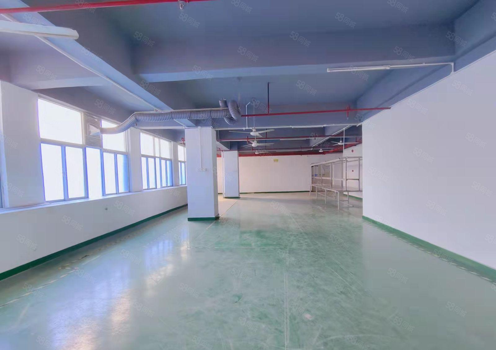 福永和平一楼500平方二楼1000平方精装修厂房急租