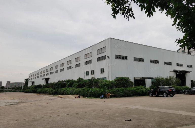 宝安松岗主干道独门独院单一层滴水10米钢构空地6000方