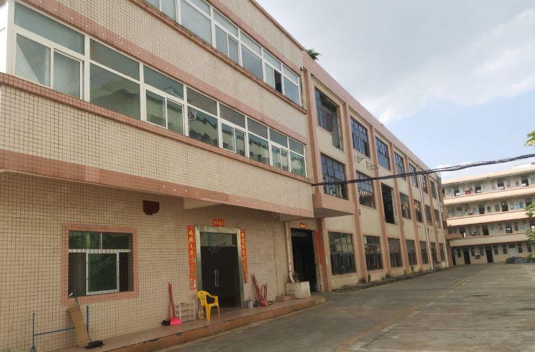 松岗碧头地铁站大地路红本独院三层4000平方厂房出租带办公楼