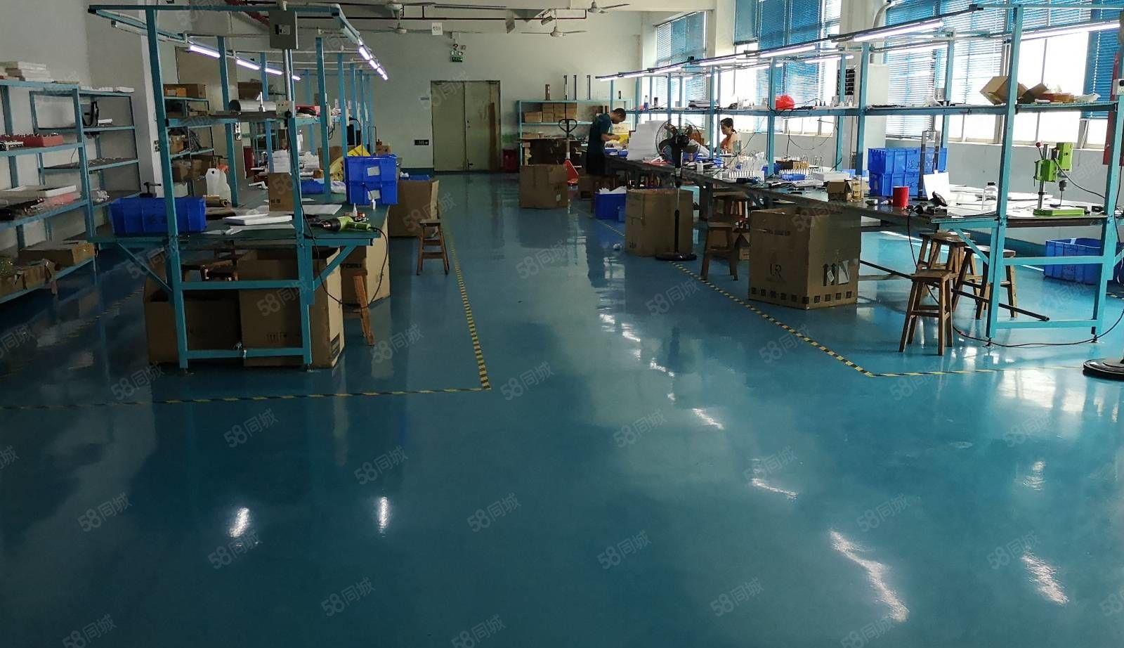 福永桥头楼上800平米带装修厂房招租