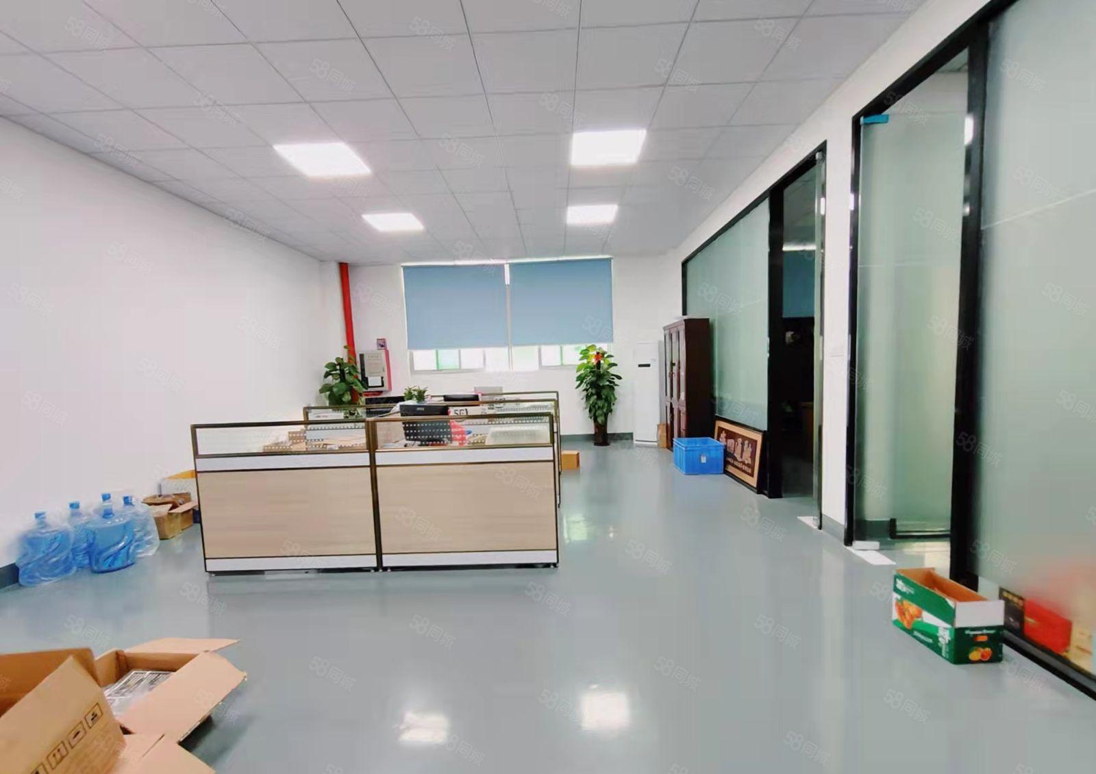 福永107国道边楼上195平原房东精装修厂房出租易招工形象好