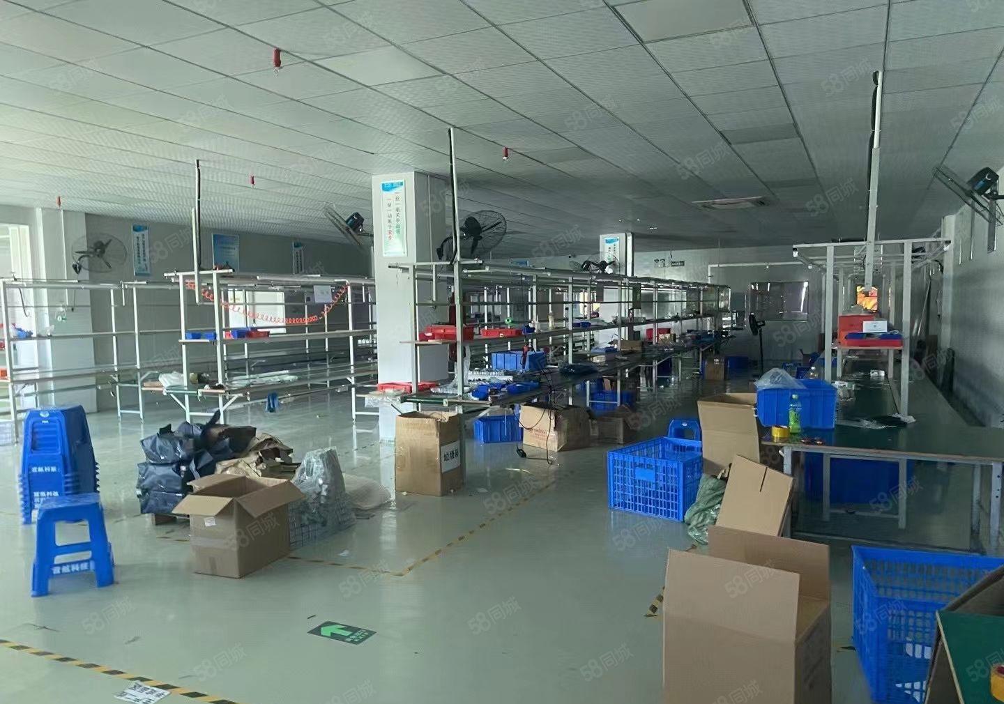 西乡臣田楼上精装3200平厂房出租，免转让费环境好