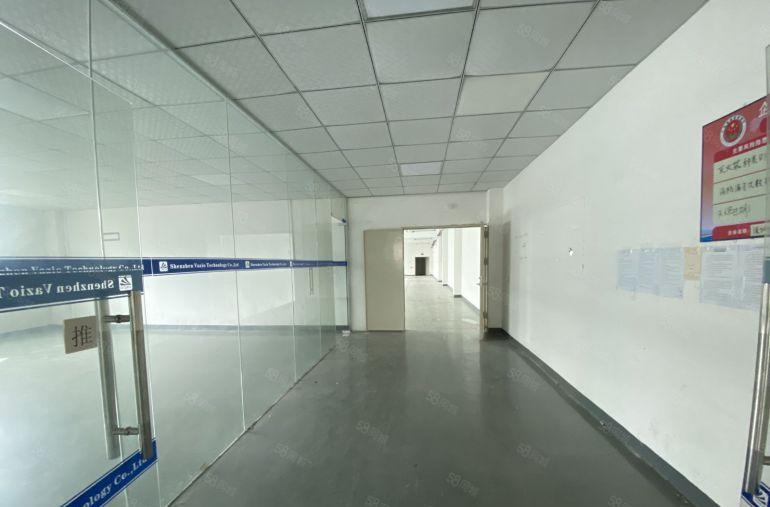 松岗东方沃尔玛附近工业区二楼880平方厂房出租带精装修办公室