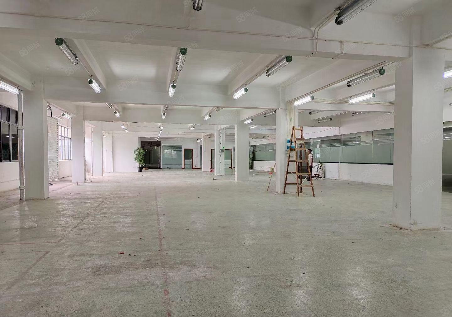 107旁铁仔山站台365平565平1260平精装厂房出租