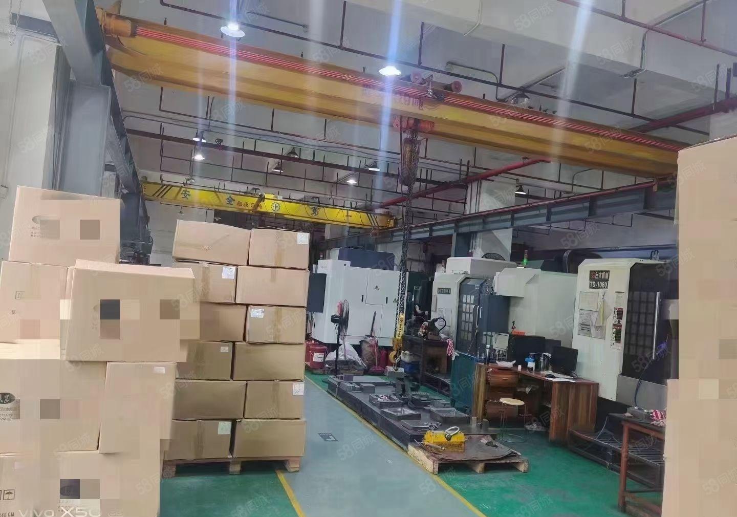 公明街道新出一楼厂房1400平，精装修办公室，六米层高，