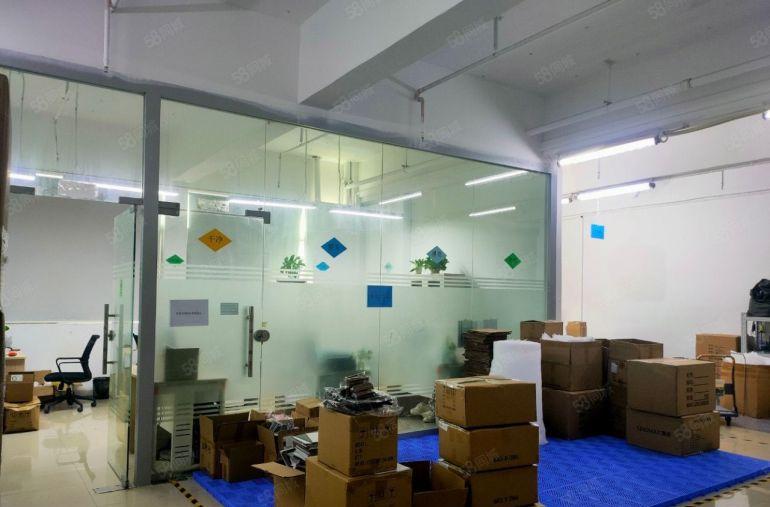 西乡固戍航城大道边上原房东精装修500平适合电子生产加工电商