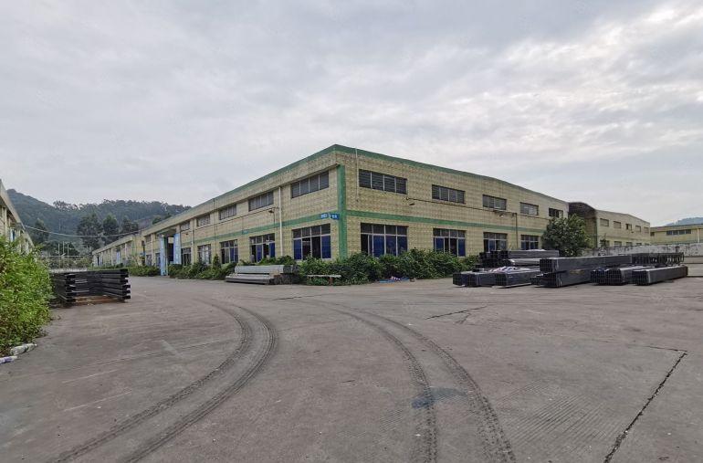 松岗107国道2万平方一楼单一层钢构低价厂房仓库出租行业不限