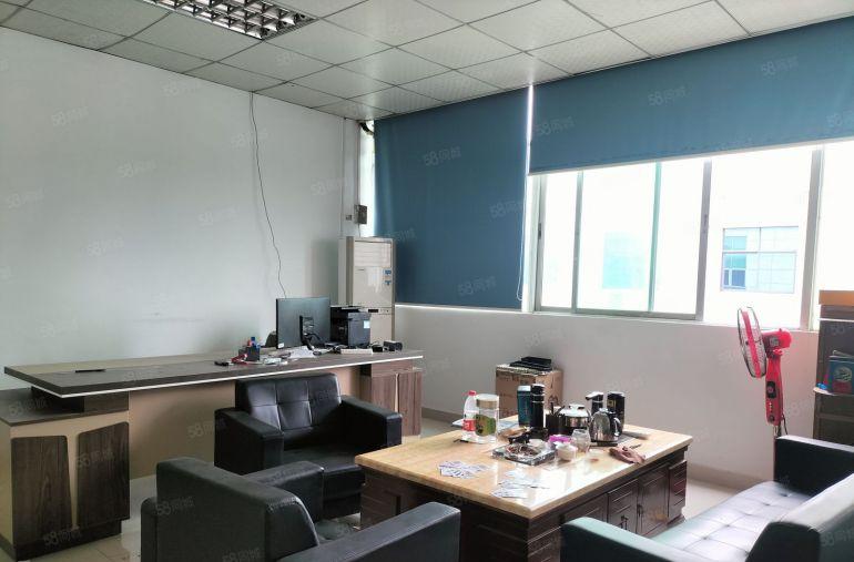 福永和平地铁站楼上1000平500平起租精装修厂房低价出租