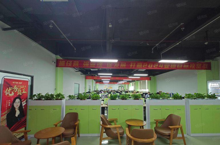 固戍宝安大道旁楼上1000平方精装修研发厂房出租贸易电商光电