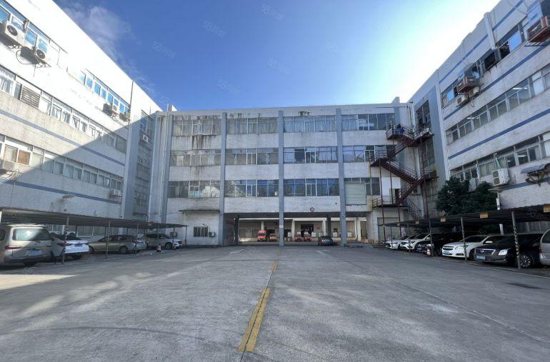 宝安沙井原房东工业园独栋厂房精装修现成行车一楼480起平分租