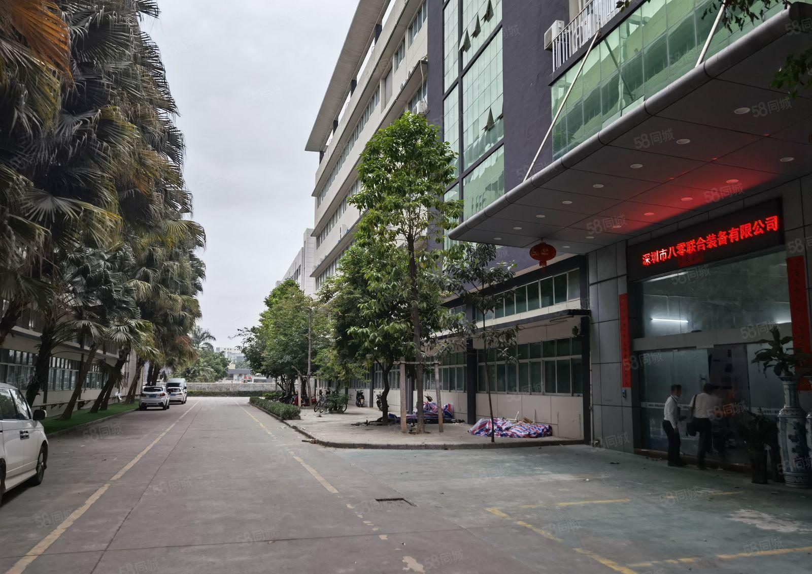 福永塘尾地铁口23楼2800平方带装修厂房出租500平起分