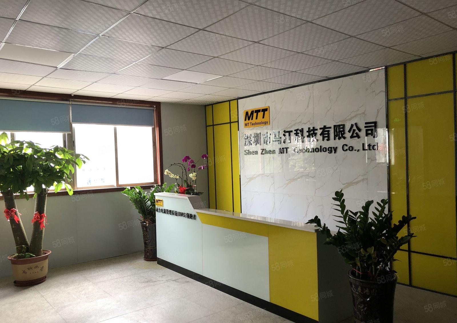 福永桥头大洋田地铁口600平米精装修厂房出租独院仓库高速口