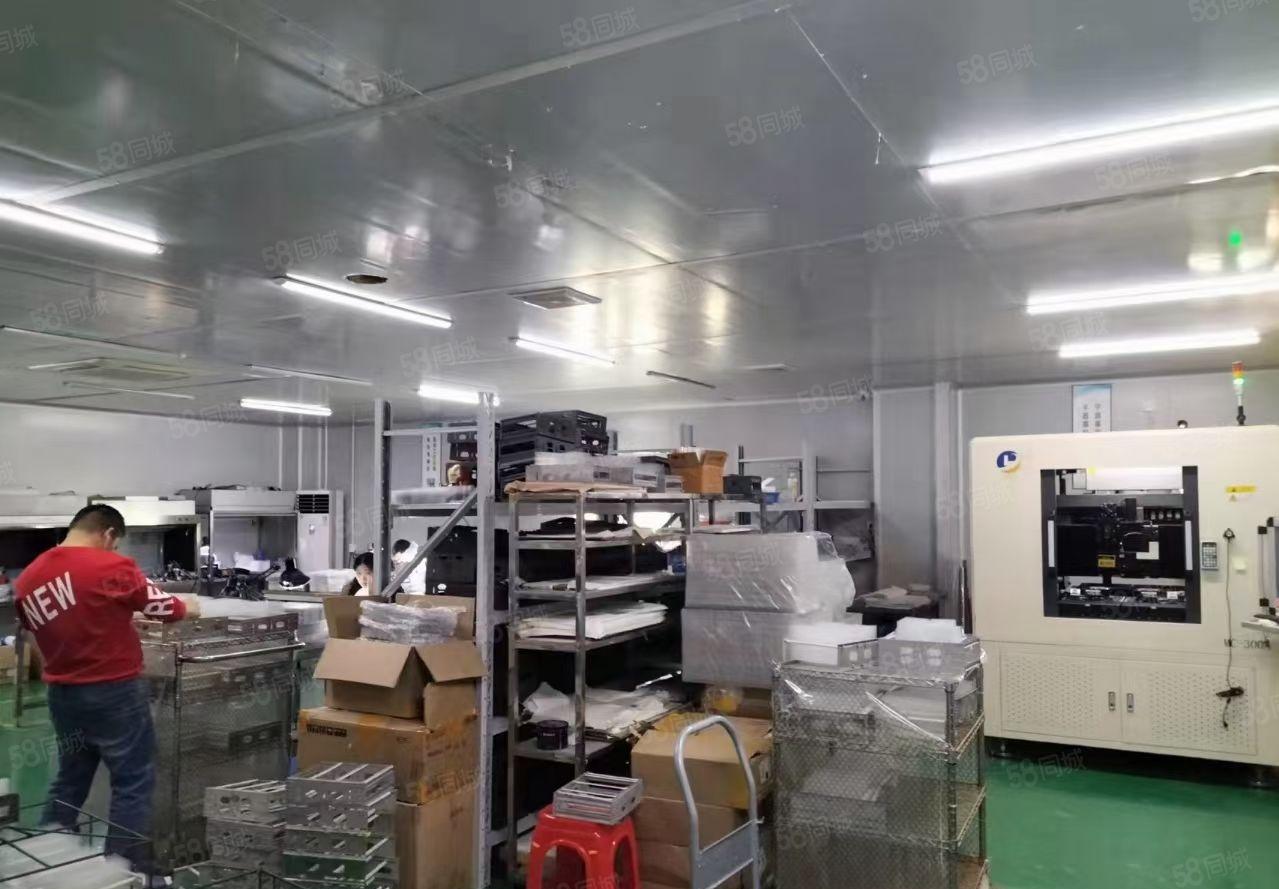 沙井后亭2400平精装修原房东红本工业园区厂房出租可分租