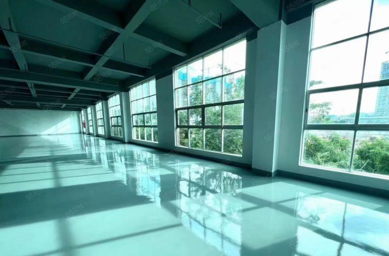 松岗原房东红本地铁口带装修厂房整层1500平实际面积出租