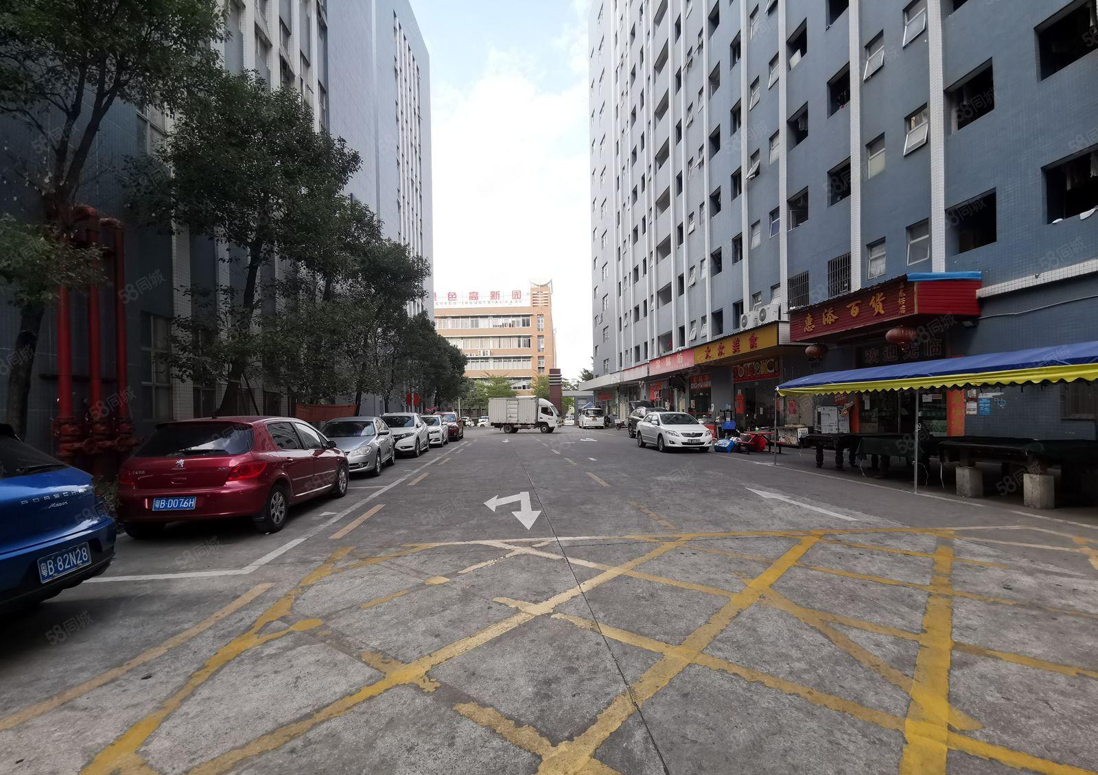 石岩石龙仔工业区 高速口精装修仓库厂房出租1000平，可分租