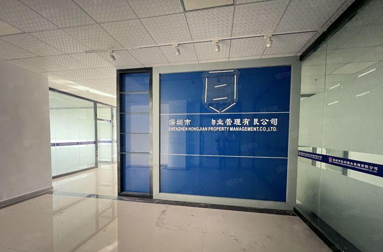 22元西乡固戍3楼400平带精装修办公室带红本可分组