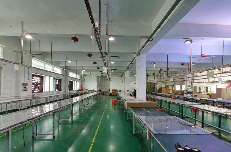 西乡固戍300平600平1000平2000平精装修厂房出租