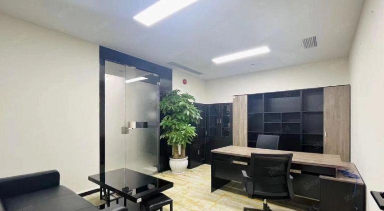 福永地铁口200平起租精装办公室研发办公贸易电商仓库带家私