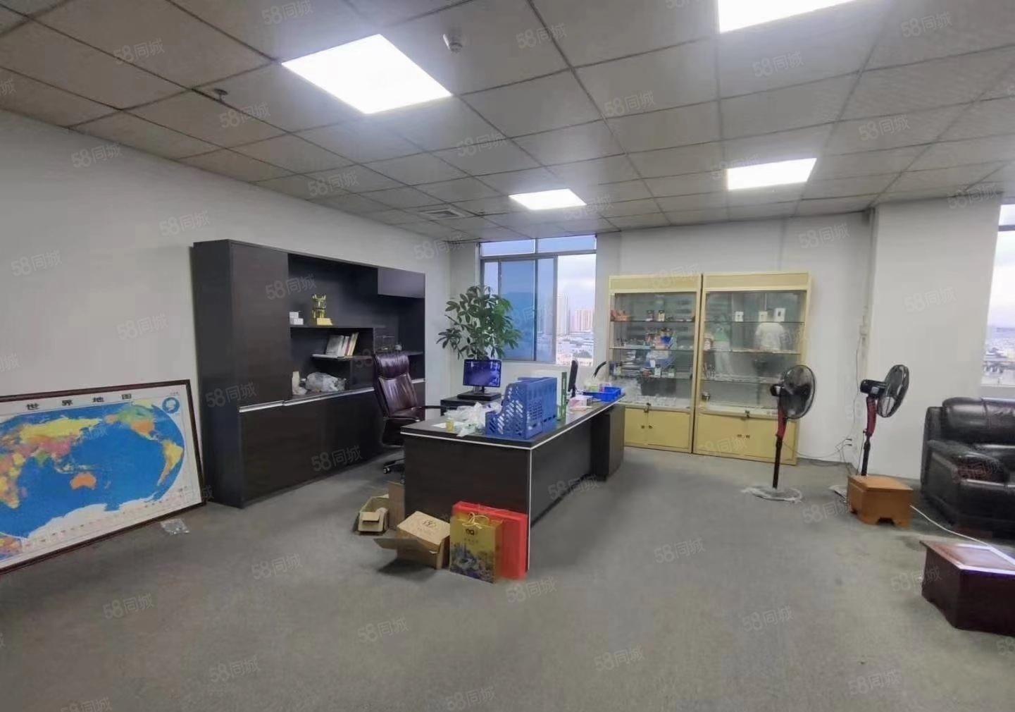 沙井后亭地铁口新出楼上1200带装修厂房招租面积实在价格美丽