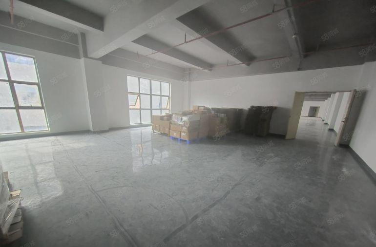 西乡银田独门独院楼上500平方精装修厂房出租落地窗超好采光