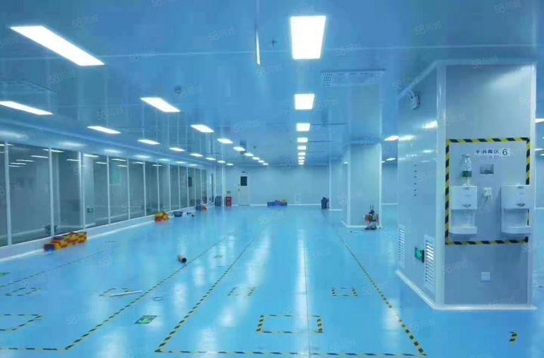 1500松岗楼岗无尘车间厂房出租带装修实际面积无转让费过环