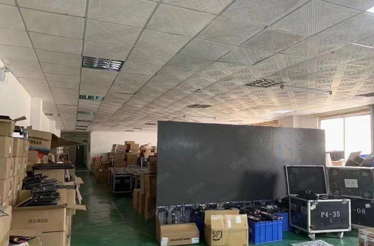 超靓！沙井德普电子城附近楼上600平现成装修厂房招租