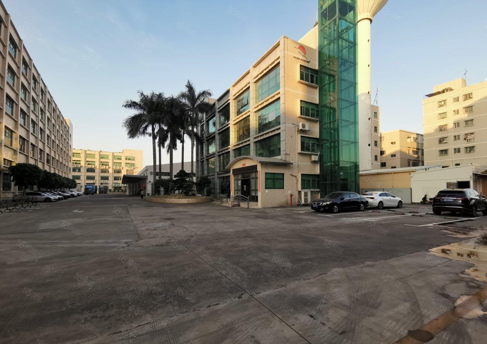 石岩新出独栋，精装修无转让费2000平办公室厂房出租采光好。