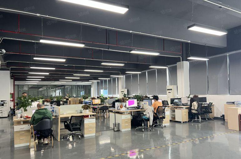福永桥头地铁口边精装修厂房仓库办公室1500平方出租转分租