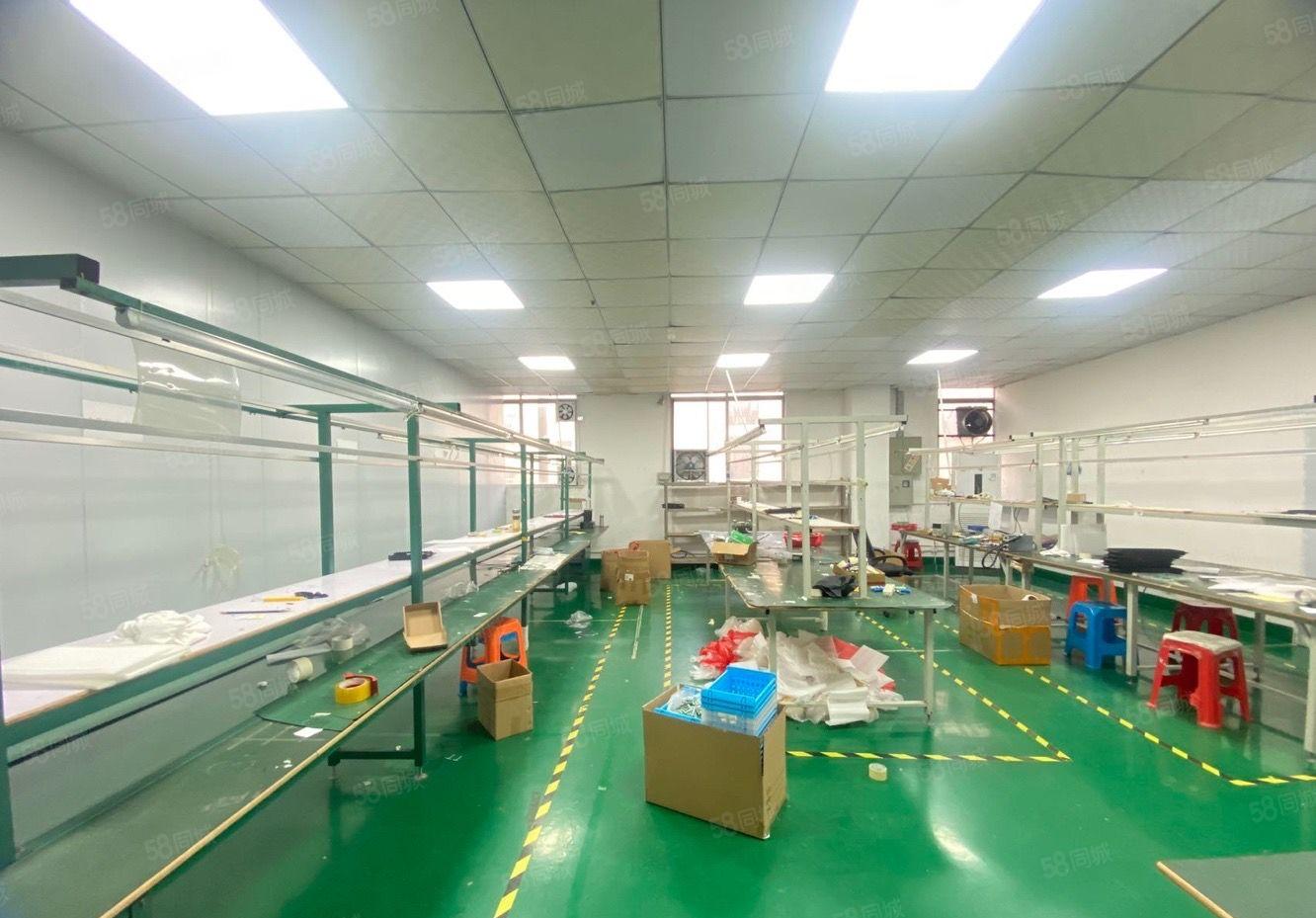 石岩地铁口700平方精装修工业园红本仓库厂房出租 无转让费