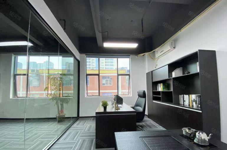 直租！精装办公仓库380平带隔间空调，有货梯，直租拎包办公！