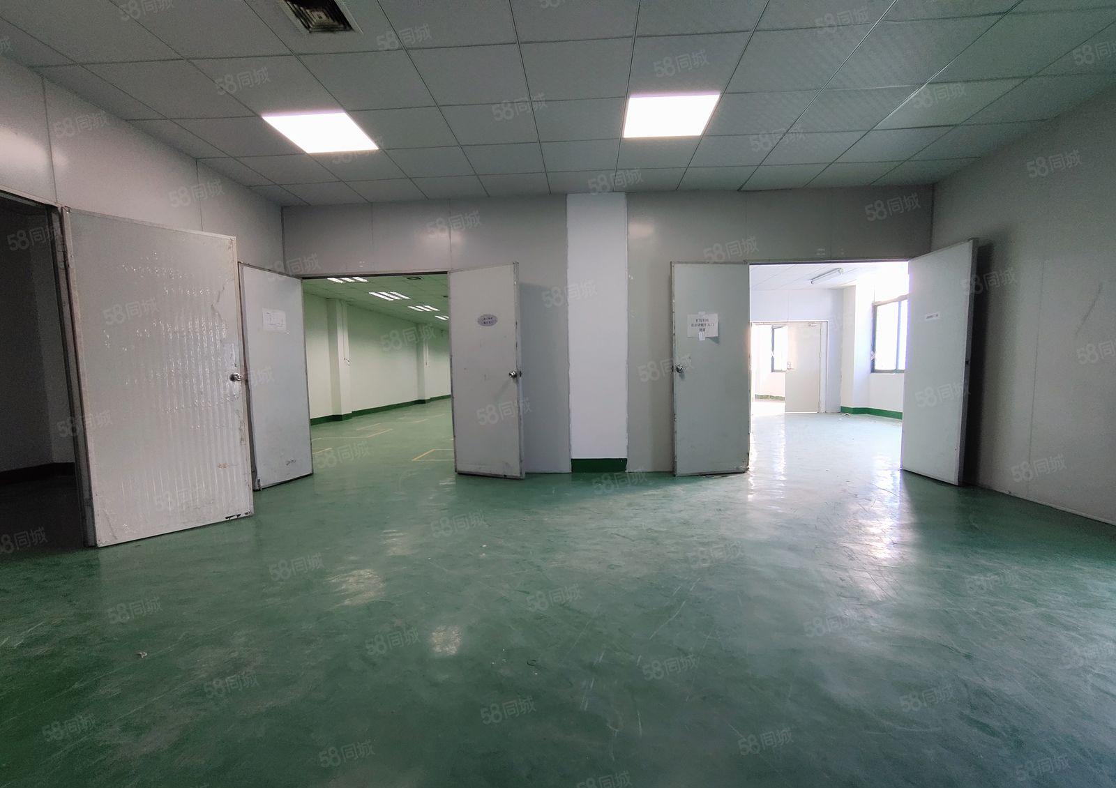 西乡宝田工业区，楼上1030平精装修厂房，一应俱全，拎包生产