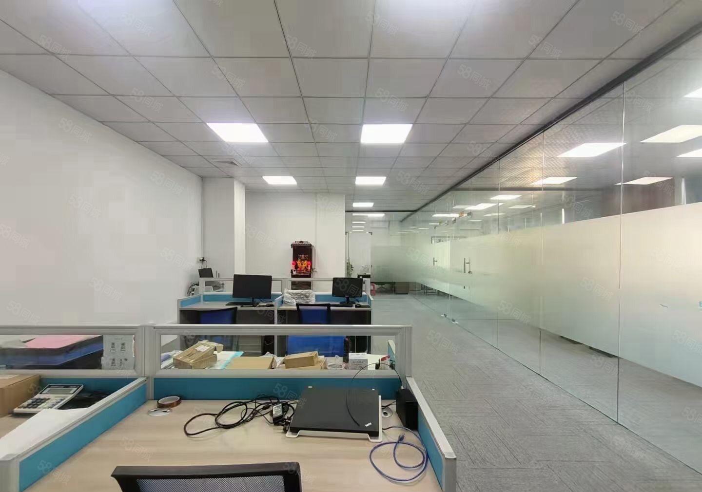 福永楼上1500平精装修厂房出租500平起分租仓库招租