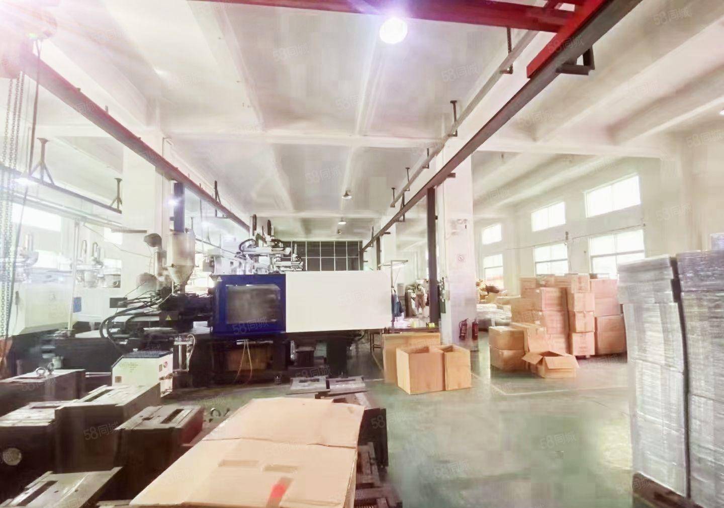 福永塘尾出租一楼960平重工业厂房，带装修，无需转让费