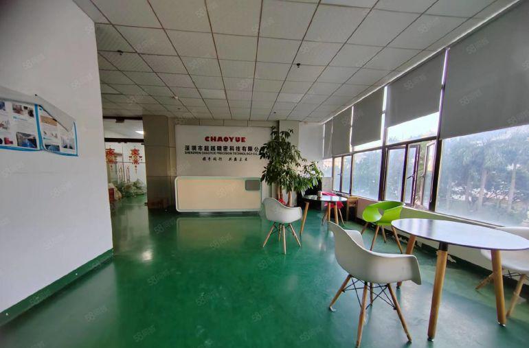 沙井后亭地铁口二楼500平带装修厂房出租仓库分租办公研发组装