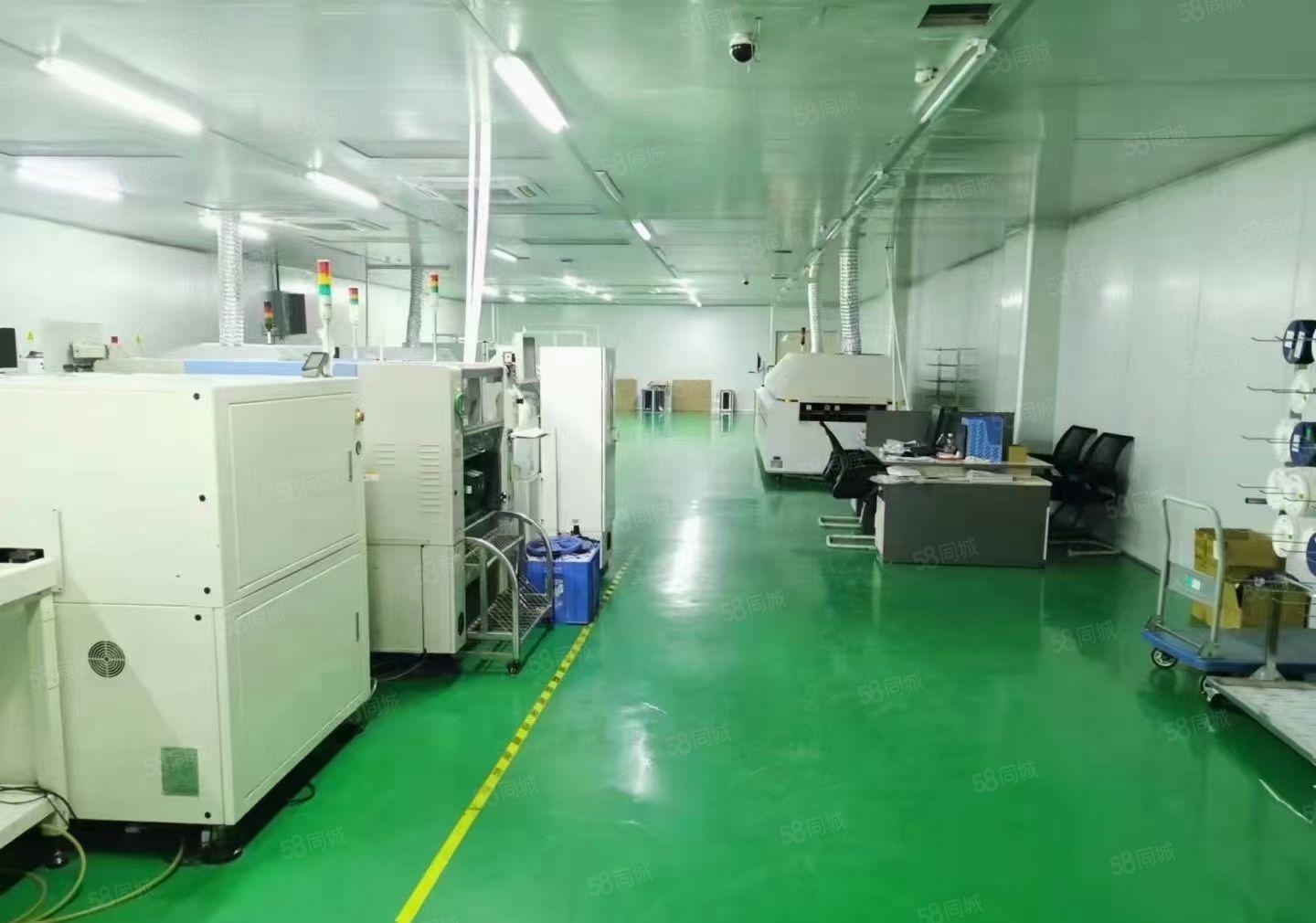 松岗原贴片厂房680平方出租带装修不要转让费