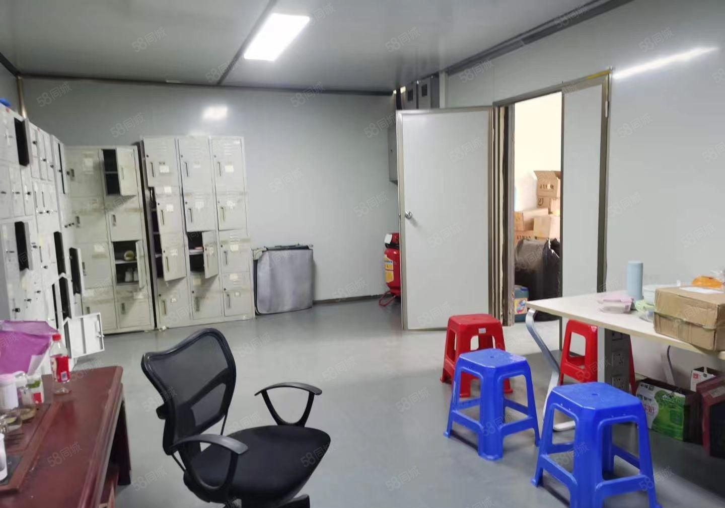 西乡九围大型工业区楼上1600平精装修厂房出租可分租无转让费