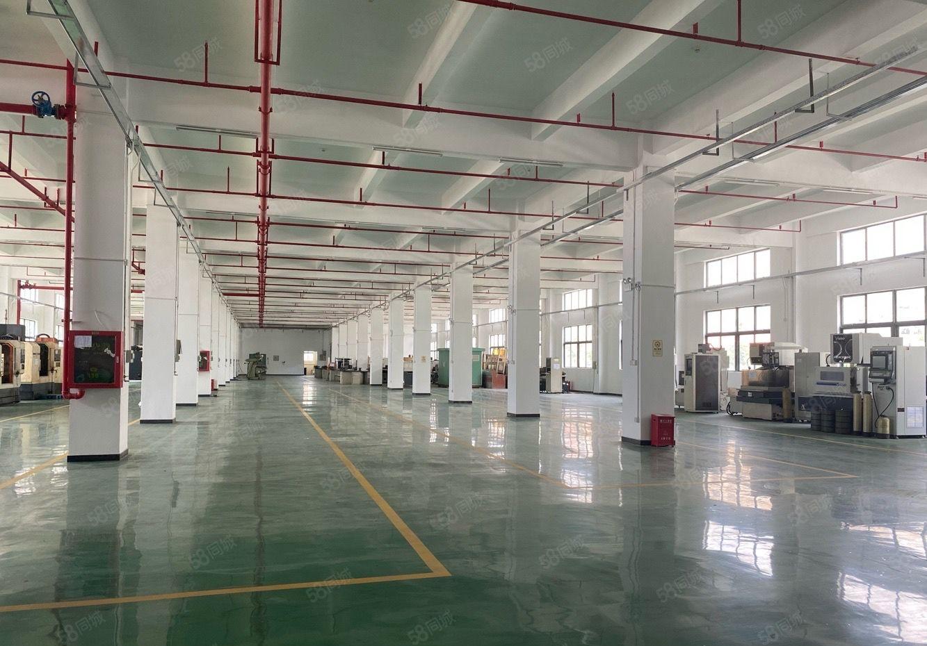 福永和平原房东带红本楼上1800平米厂房仓库出租，带装修可分