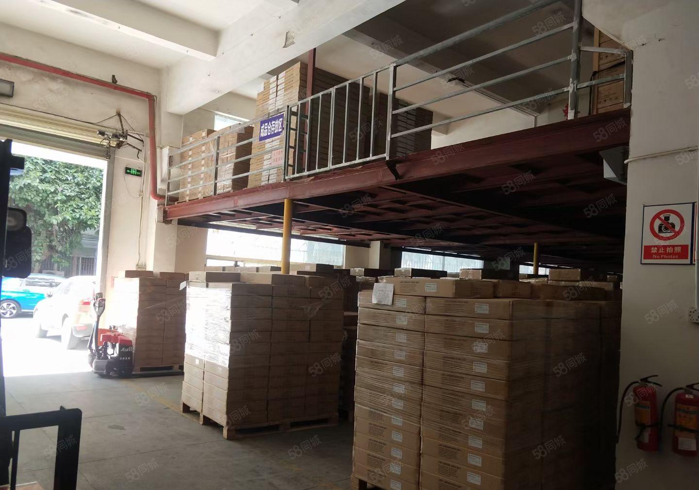 西乡洲石路边一楼1600平重工业带牛角厂房五金注塑物流仓储等