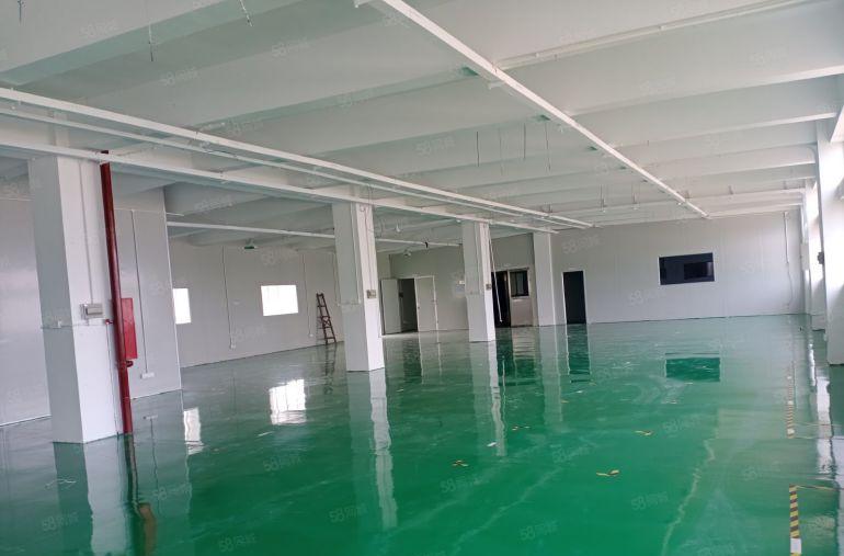 石岩应人石楼上1300平米装修厂房招租，现成办公室装修