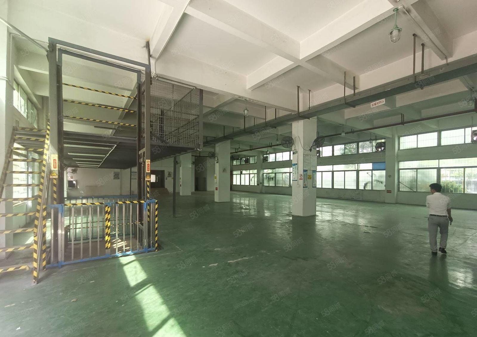 福永厂房出租500平起租超大空地原房东地铁口高速口大小分租招