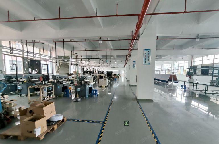 新安新出1300平厂房仓库出租精装修原房东带红本大小可分