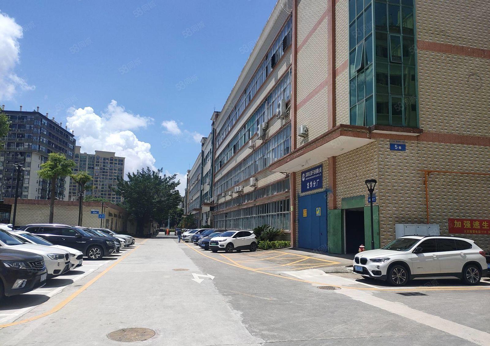 沙井工业园2300平厂房出租可分租带装修独院一楼仓库出租